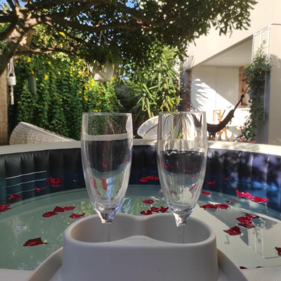 Appartement Rez De Jardin Avec Spa Entre La Mer Et Montpellier 10Mn Lattes Ngoại thất bức ảnh