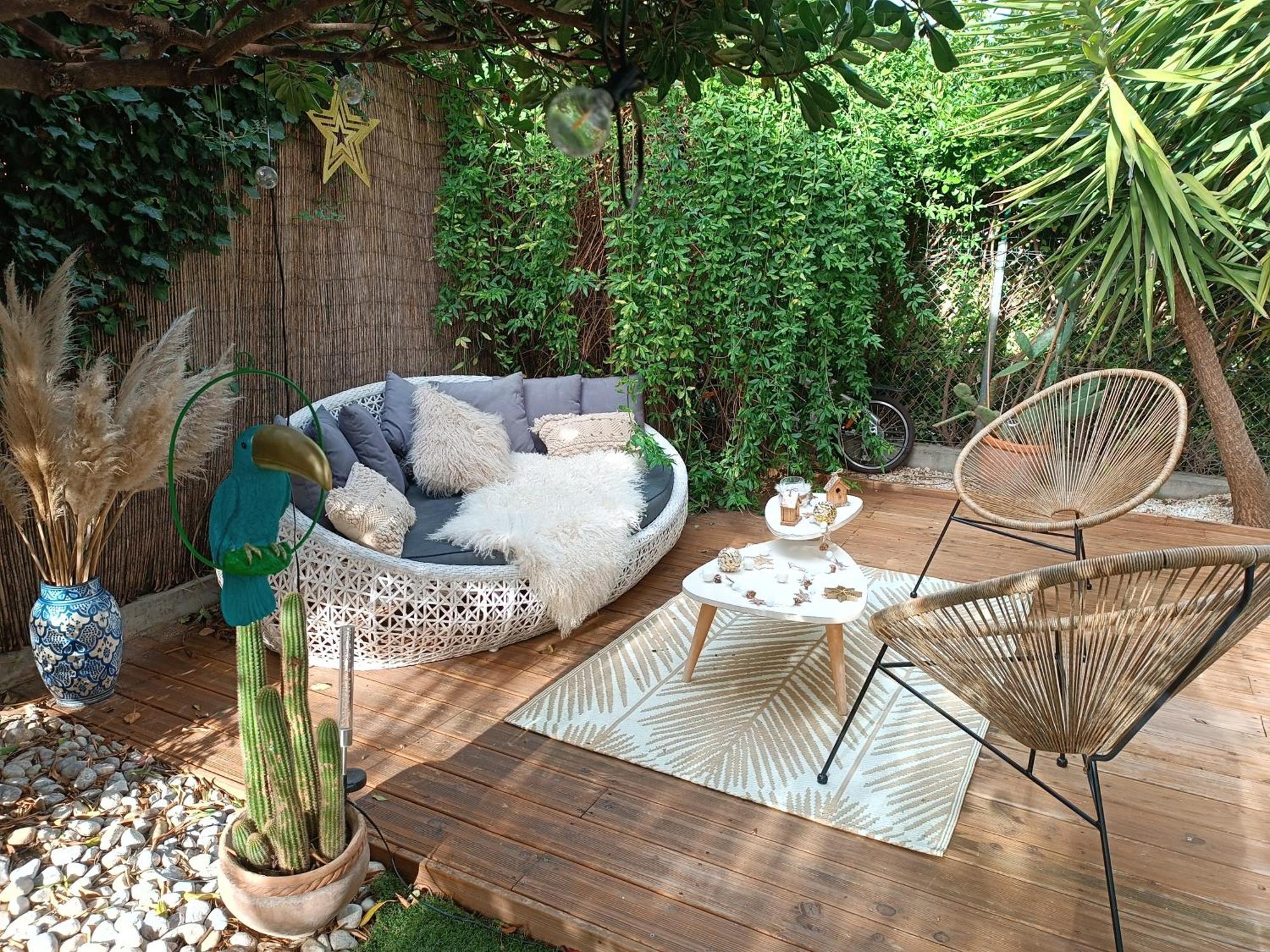 Appartement Rez De Jardin Avec Spa Entre La Mer Et Montpellier 10Mn Lattes Ngoại thất bức ảnh